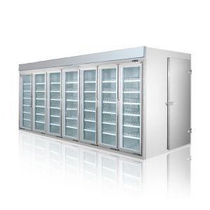 Buy cheap Display Walk In Cooler Freezer With Glass Door from wholesalers