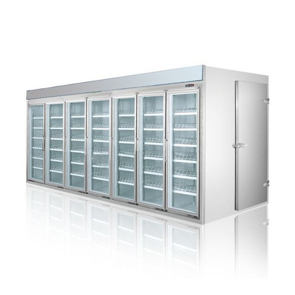 Quality Display Walk In Cooler Freezer With Glass Door for sale