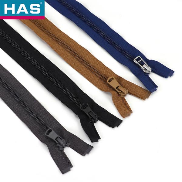 Quality Durable Nylon Zipper With Custom Coil and Open-end For Jacket for sale