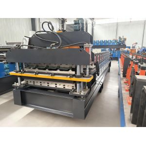 Buy cheap Three Layers Triple Layer Roof Panel Roofing Roll Forming Machine for Tile Making product