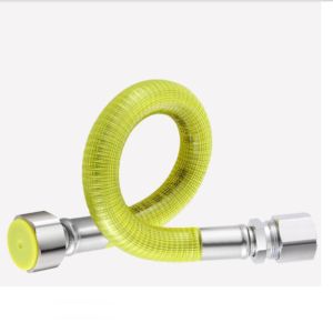 SS304 lpg Gas Appliance Flex Hose High Pressure Explosion Protection