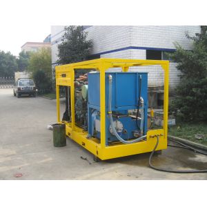Buy cheap 630Bar Industrial Water Jet Cleaning Machine Diesel Engine Powered from wholesalers