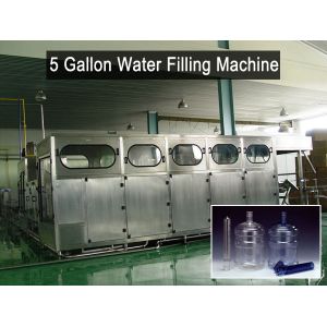 Buy cheap 5 - 10 Liter Botlle 5 Gallon Water Filling Machine / 5L Watr Bottling Plant from wholesalers