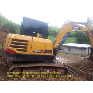 Buy cheap SY55C 5 Ton 0.2CBM Hydraulic Crawler Excavator from wholesalers