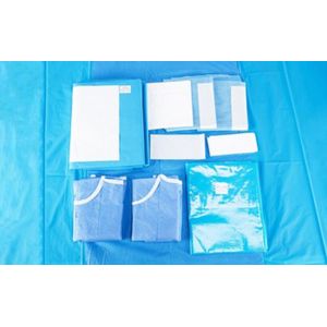 Buy cheap Medical Disposable Surgical Drape Kits Sterile Hip Pack SMMS from wholesalers