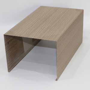 Buy cheap Expanded U - Shaped Metal Aluminum Baffle Ceiling For Shopping Mall from wholesalers