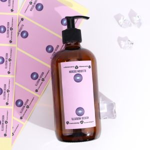 Buy cheap Embossed Handmade Adhesive Label Sticker Custom Waterproof Bottle Labels product