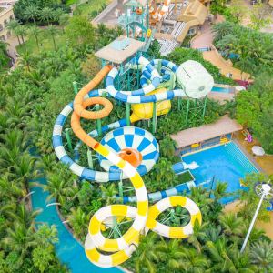 Buy cheap Public Water Amusement Equipment Is Customized by Commercial Large Slides and Long Slides of Water Park Attractions. from wholesalers
