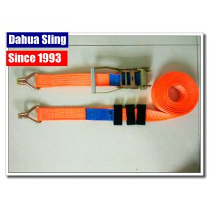 Buy cheap Durable Orange Marine Winch Strap , 12000 Lb Winch Hook Strap Acid Resistance from wholesalers