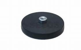 Buy cheap Supplier Black Rubber Coated Neodymium Monopole Magnet from wholesalers