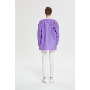 Buy cheap S&J Color custom designs Disposable SMS Lab Coat men and women Lab jacket from wholesalers