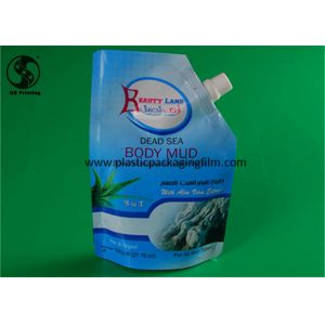 Custom Made Printed Stand Up Pouches With Side Spout Multiple Extrusion