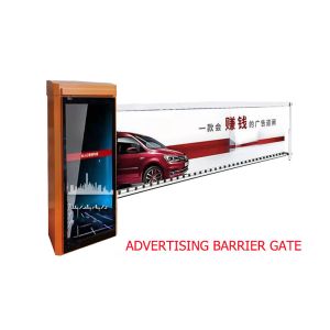 Buy cheap DC24V Advertising Parking Barrier Gate 10s Adjustable Auto Reversing from wholesalers