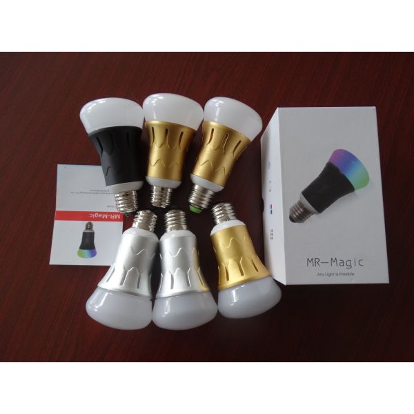 Buy cheap IP44 RGB LED Bulb Bluetooth Control 2700K - 6500K 120degree from wholesalers