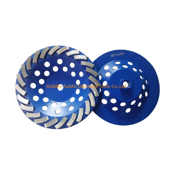 Buy cheap Turbine Seg Angle Grinder Concrete Wheel High Efficient Clog Proof from wholesalers