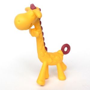 Buy cheap OEM ODM Rubber Teething Toy Customized Logo Giraffe Teether from wholesalers