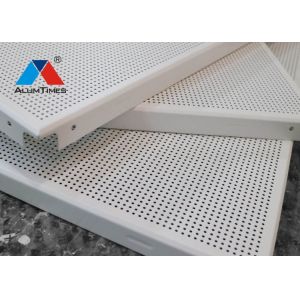 Buy cheap Hook Punching 1.0mm 1100 Aluminum Ceiling Panel System from wholesalers