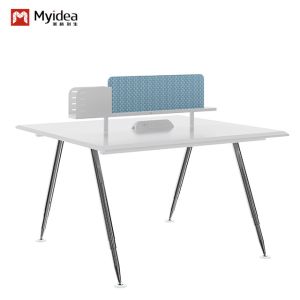Buy cheap 4-Person Office Desk Simple And Modern Partition With Storage Cabinet Support customization from wholesalers