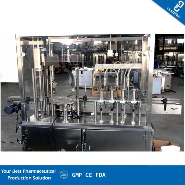 Bottle Mouth Localizer Liquid Filling Machine , Filling And Capping Machine