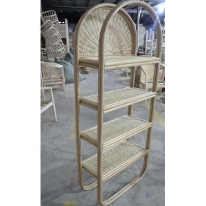 Buy cheap Natural rattan storage ECO friendly home furniture shelves shelf product
