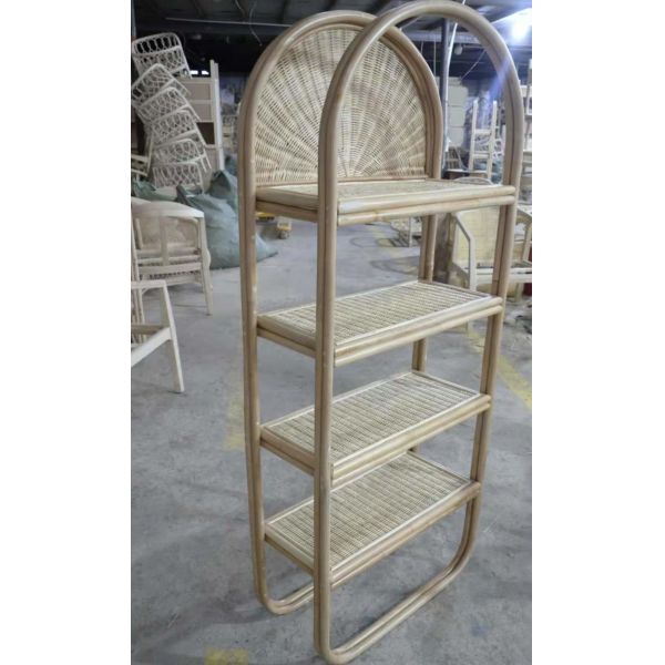 Quality Natural rattan storage ECO friendly home furniture shelves shelf for sale
