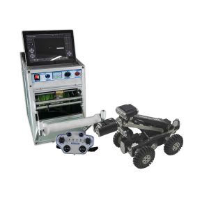 Automatic Cable Drum Mainline Drain Sewer Pipe Inspection Crawler High