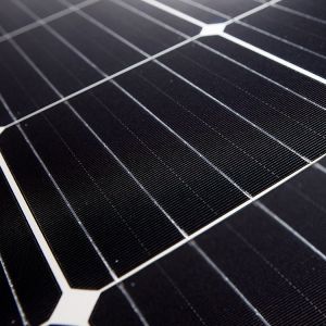 Buy cheap Black 140W Monocrystalline Solar Panels , Portable Small Solar Panels from wholesalers