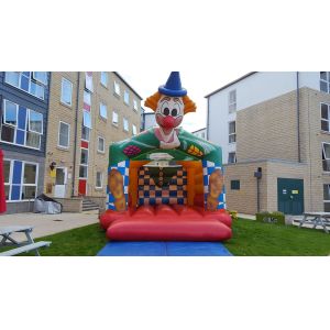 Cartoon Clown Themed Inflatable Bouncer Castle For Adults