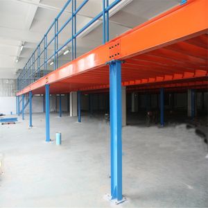 Buy cheap Heavy Duty 3m Industrial Adjustable Steel Pallet Mezzanine Floor Powder Coated from wholesalers
