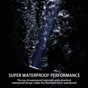 Buy cheap Anti Static LED USB Rechargeable Flashlight 100m Irradiation Distance from wholesalers