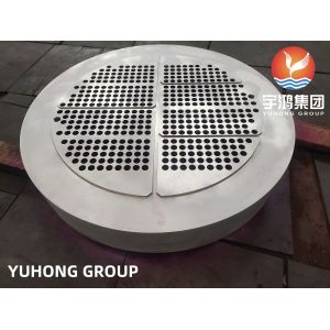 Buy cheap ASTM A182 F304 Stainless Steel Heat Exchanger Tubesheet ورقة أنبوبية from wholesalers