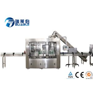 Buy cheap Reliable Automated Glass Bottling Equipment , Bottle Filling Machine Small from wholesalers