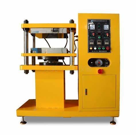 Quality 25 Ton Plate Vulcanizer Rubber Vulcanizer Machine With Electric Heating for sale