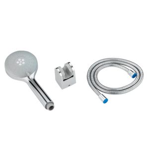 Buy cheap Clear Impurities W10cm Bathroom Handheld Shower ABS TPR chrome from wholesalers