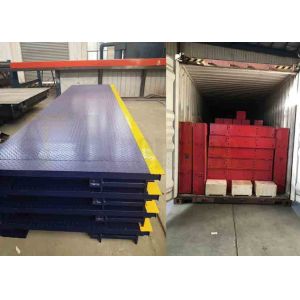 Buy cheap RS485 Digital U Shaped Length 18m 100T Truck Load Scales from wholesalers