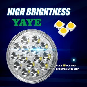 Buy cheap 5.75Inch 45W 6500K LED Motorcycle Headlight with 4800LM Brightness for Suzuki GN125 from wholesalers