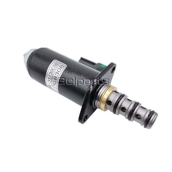 Buy cheap Machinery Engine Parts SY215-8 KDRDE5K-3130C50-140 Excavator Hydraulic Solenoid Valve from wholesalers