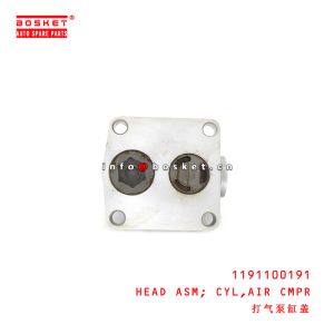 Buy cheap 1-19110019-1 Air Compressor Cylinder Head Assembly for ISUZU FSR32 6BG1 6HE1T 1191100191 from wholesalers