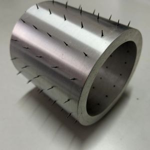 Buy cheap Needle Perforating Pin Sleeves Pinned Rollers In Aluminium Alloy from wholesalers