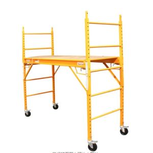 Multi Purpose Aluminum Mobile Scaffolding , 6' Step Scaffold Platform