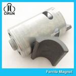 Permanent Ferrite Arc Magnet SrO / Bao / Fe2O3 Material For Motor Generator