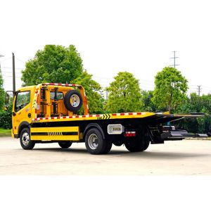 Buy cheap Customized 4X2 Dongfeng 5 Tons Tow Trucks Wrecker Truck Flat Bed Truck for Road Rescue from wholesalers