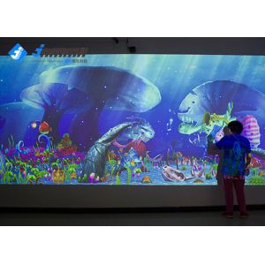 Magic Painting Wall Interactive Games Projector , Scanner Interactive Gaming