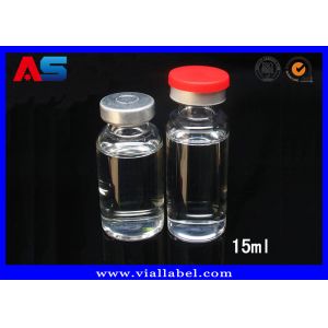 Buy cheap Glass Medication Vials Lab Vials , 2 ml 3 ml 10 ml 15ml Glass Vials Wholesale Tube With Aluminum Caps from wholesalers