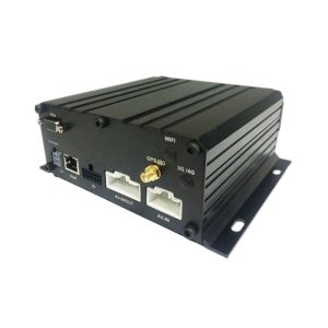 6CH 1080P HD Mobile DVR GPS 4G Support 2T 2.5 Inch HDD 256GB SD Card Storages