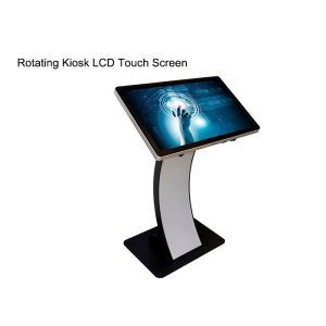 Rotating LCD Digital Signage , Full HD 1080p LCD Advertising Board