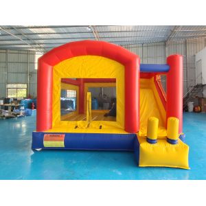 Buy cheap Commercial Inflatable Jumping House With Dry Slide Funny Inflatable Castle from wholesalers