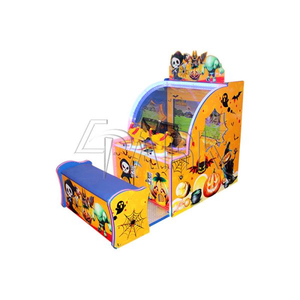 Quality Children Play Ball Shooting Arcade Machines Wood + Platic Material for sale