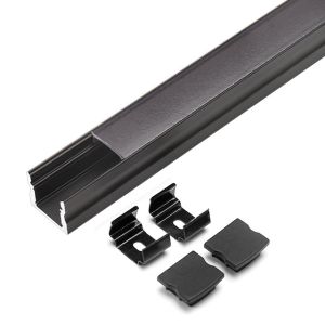 Buy cheap Extrusion Surface Mounted LED Profile Plastic Aluminum 6063 T5 Material from wholesalers