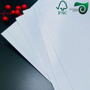 Buy cheap FSC High Gloss White C1S  Coated One Side  Art Paper  70gsm 80gsm For Product Labels from wholesalers